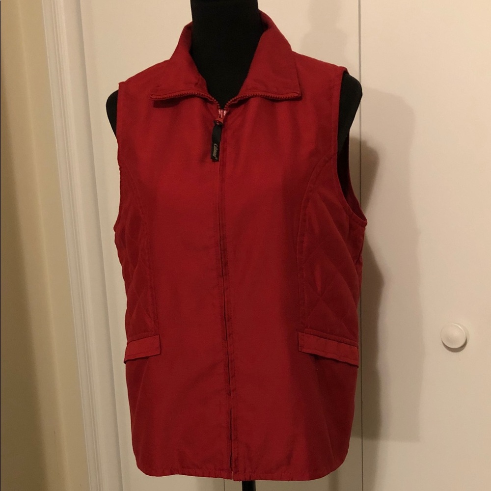 Callaway By Nordstrom Golf Apparel Red Vest For Women